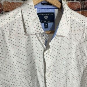 🔥 Report Collection performance stretch Men's button down Shirt medium